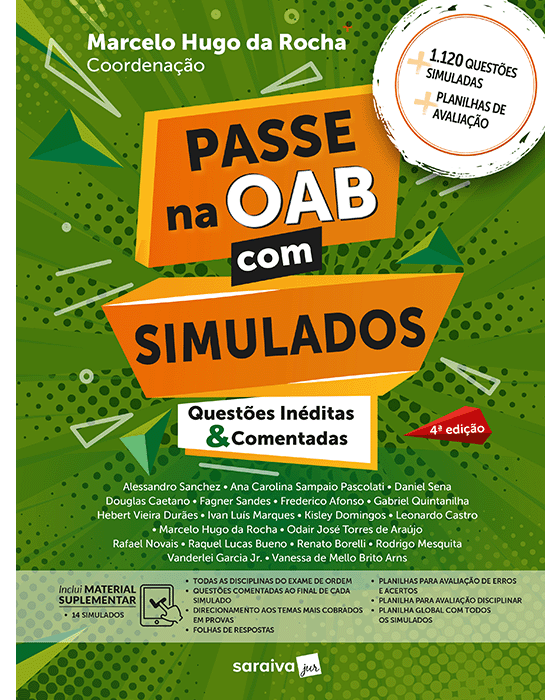 Livro Passe Na OAB Com Simulados da Rocha