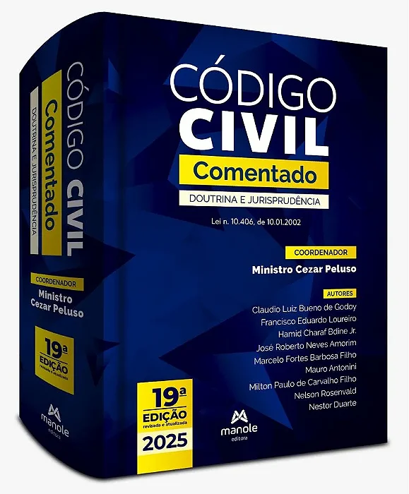 Livro Código Civil Comentado: Doutrina e jurisprudência Peluso