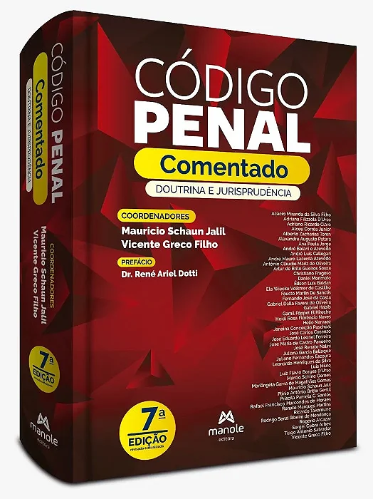 Livro Código Penal Comentado: Doutrina e jurisprudência Jalil