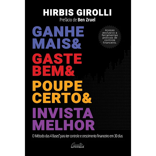 Livro Ganhe mais, gaste bem, poupe certo e invista melhor