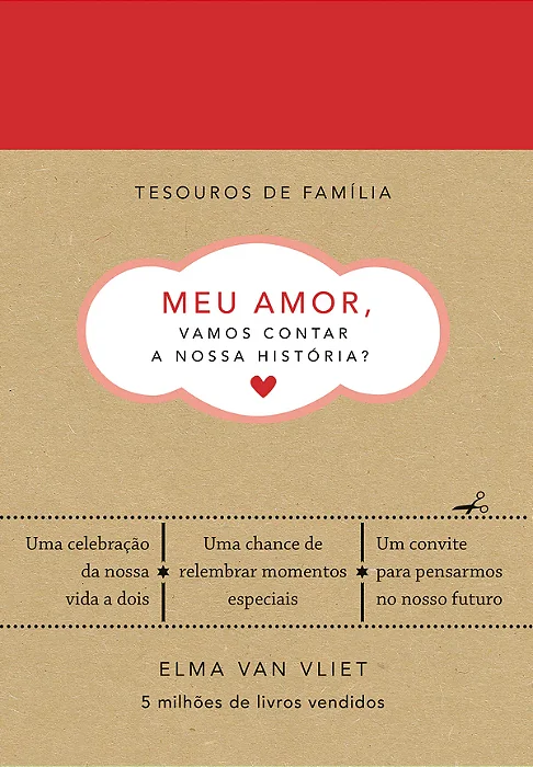 Livro Meu amor, vamos contar a nossa história?