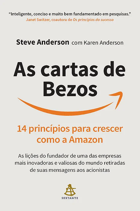 Livro As cartas de Bezos
