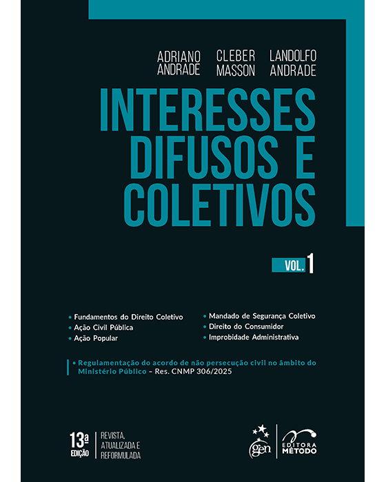 Livro Interesses Difusos e Coletivos  Vol.1 Andrade