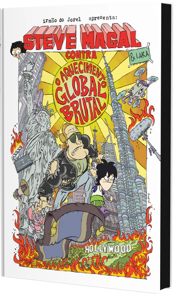 Livro Steve Magal Contra o Aquecimento Global Brutal