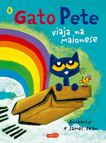Livro O Gato Pete Viaja na Maionese
