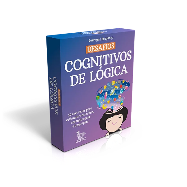 Livro Caixinha Desafios Cognitivos de Lógica