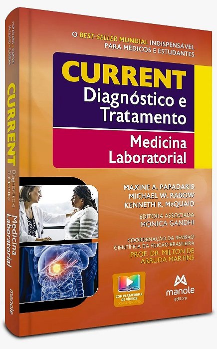 Livro Current Diagnóstico e Tratamento: Medicina Laboratorial