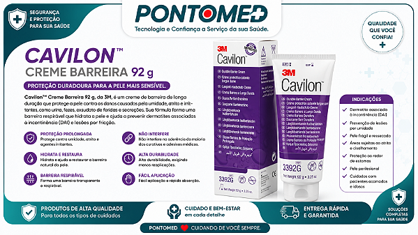 Cavilon™ Creme Barreira 92 g