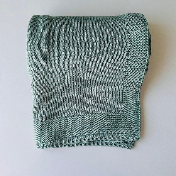 Manta Lisa Tricot Cidreira