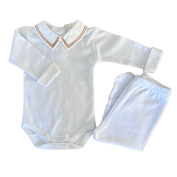 Conjunto  Body Filipi Caramelo