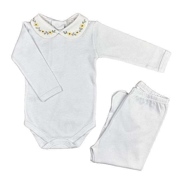 Conjunto Body Giulia Amarelo