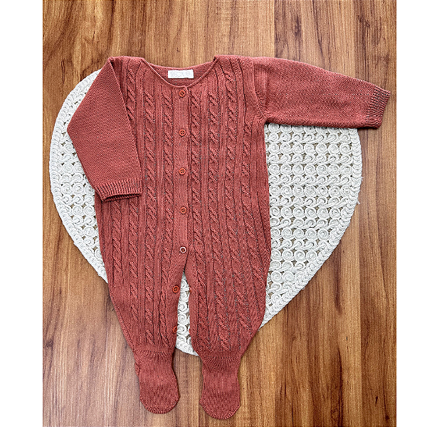 Macacão Zara Terracota