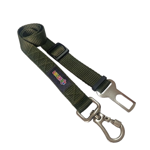 Cinto de Segurança Pet Colorido Luleko - Verde Escuro