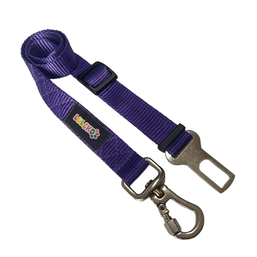 Cinto de Segurança Pet Colorido Luleko - Roxo