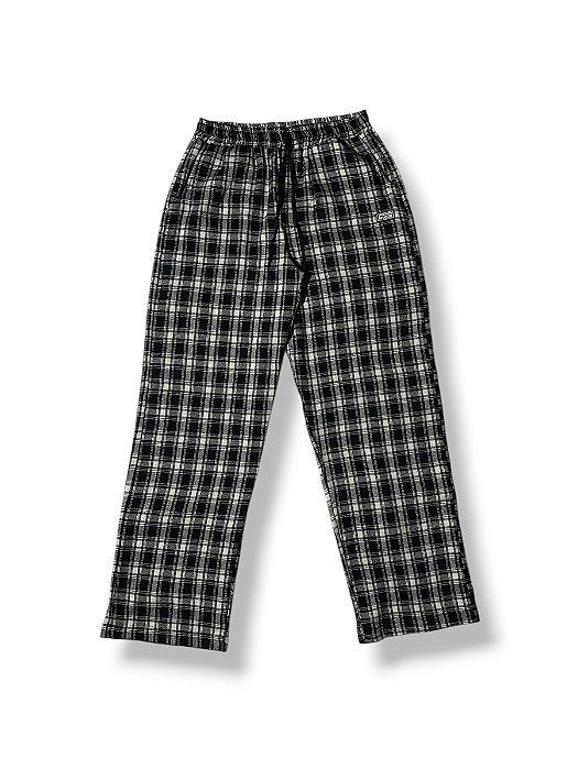 Calça Reta Flanela Xadrez