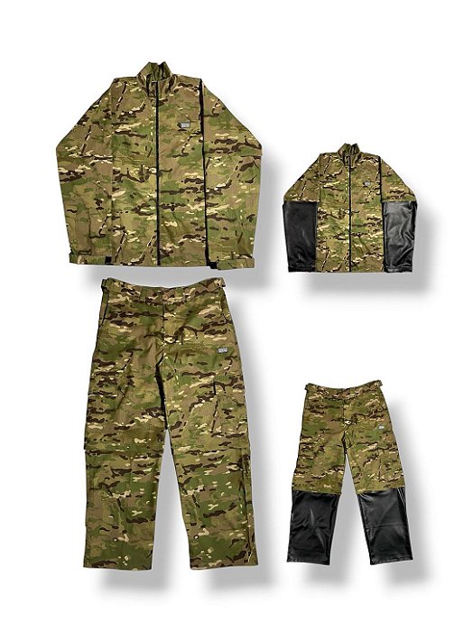 Conjunto Modular Ripstop Desert Camo