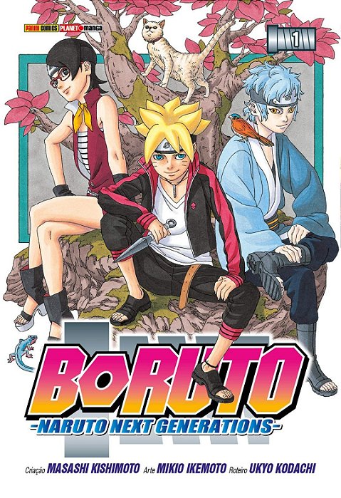 Mangá Boruto: Naruto Next Generations Vol. 1 (Em Português) + 1 Brinde