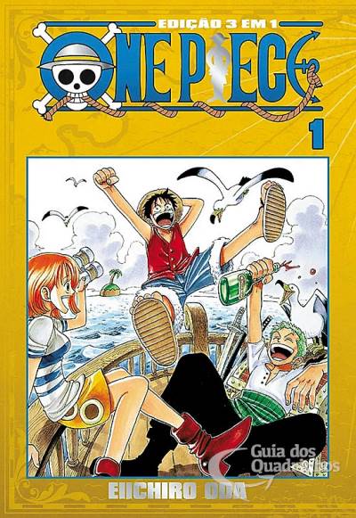 Mangá One Piece Ed. Especial 3-1 Vol. 1 (Em Português) Luffy, Zoro - Eiichiro Oda