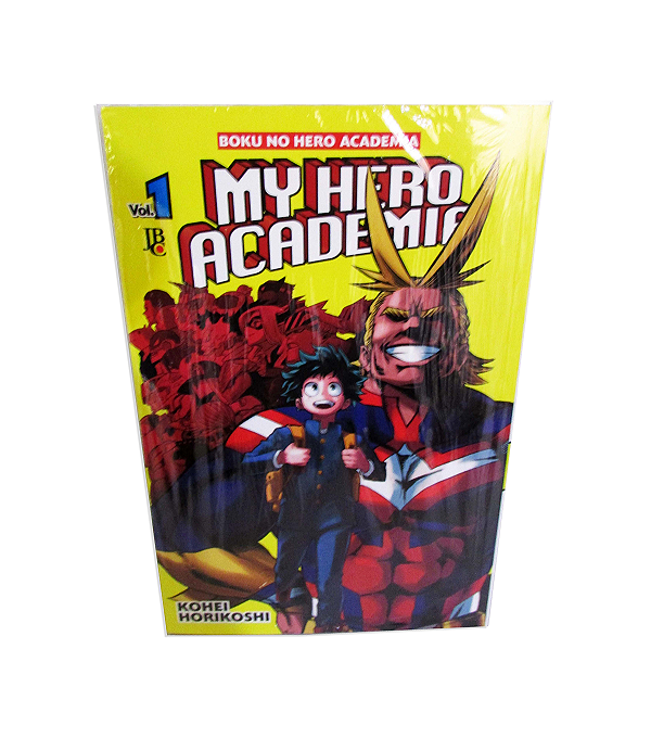 Mangá My Hero Academia Vol. 1 Ed. JBC (Em Português) + 1 Brinde