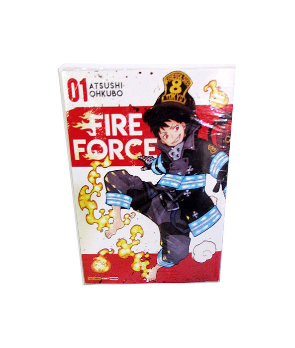Mangá Fire Force vol. 1, Ed. Panini (Em Português) Atsusai Ohkubo + 1 Brinde