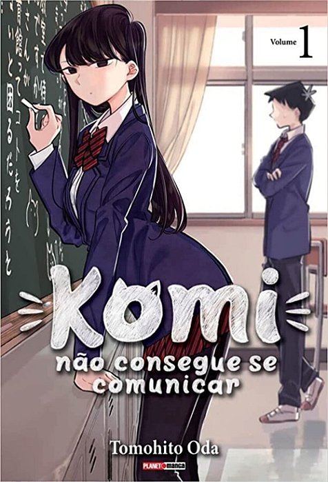 Mangá Komi Não Consegue se Comunicar Vol. 1 (Em Português) + 1 Brinde