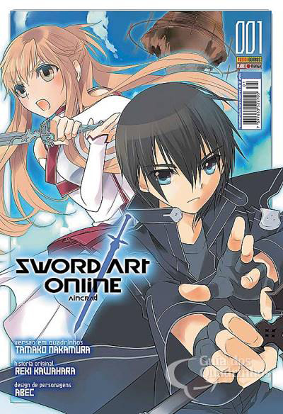 Mangá Sword Art Online: Aincrad Vol. 1 Isekai (Em Português) + 1 Brinde
