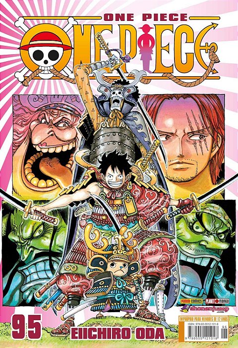 Mangá One Piece Vol. 95 - Eiichiro Oda (Em Português) + 1 Brinde
