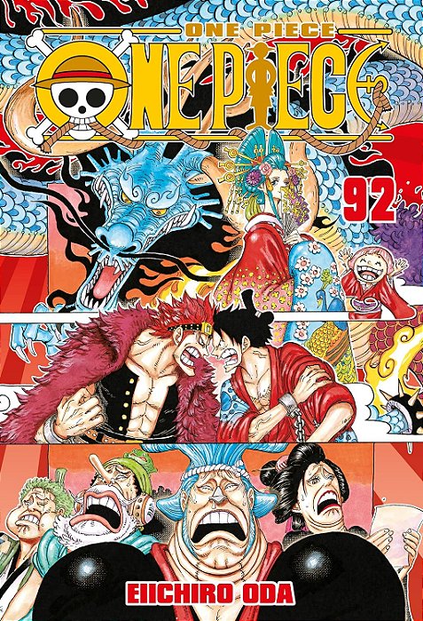 Mangá One Piece Vol. 92 - Eiichiro Oda (Em Português) + 1 Brinde