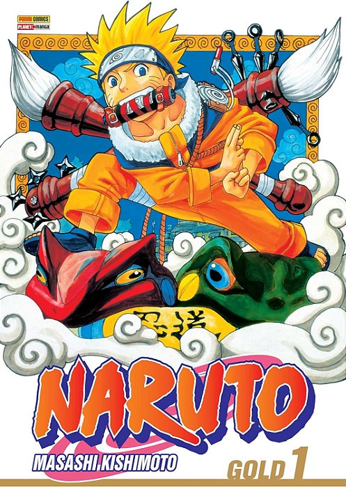 Mangá Naruto Gold Ed. Especial Vol. 1 (Em Português) + 1 Brinde