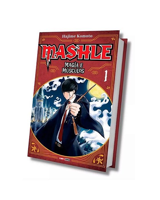 Mangá Mashle Magia e Músculos Vol. 1 - Harry Potter Maromba (Em Português) + 2 Brindes