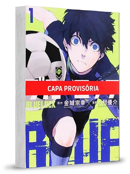 Mangá Blue Lock Vol. 1 (Em Português) + 1 Brinde