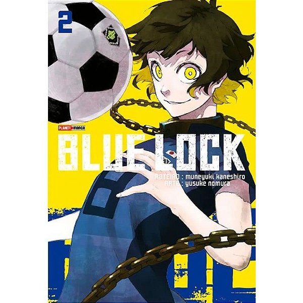 Mangá Blue Lock Vol. 2 (Em Português) + 1 Brinde