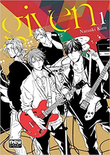 Mangá GIVEN Vol. 1 + 1 Marca páginas (Yaoi +18 anos | Em Português) Natsuki Kizu