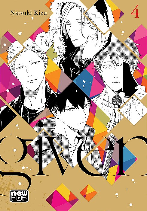 Mangá GIVEN Vol. 4 (Yaoi +18 anos | Em Português) Natsuki Kizu + 1 Brinde