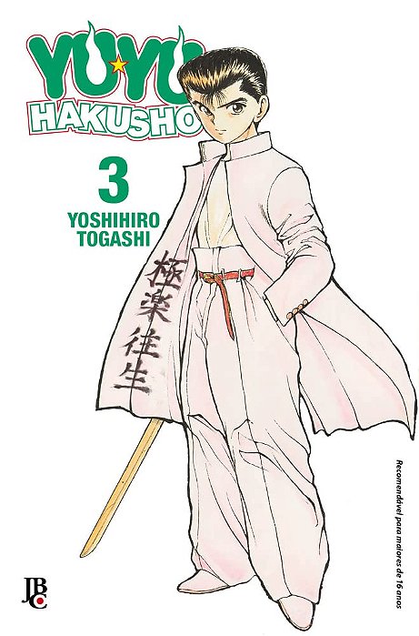 Mangá Yu Yu Hakusho Vol. 3 (Em Português) + Photo Card | Edição Especial JBC