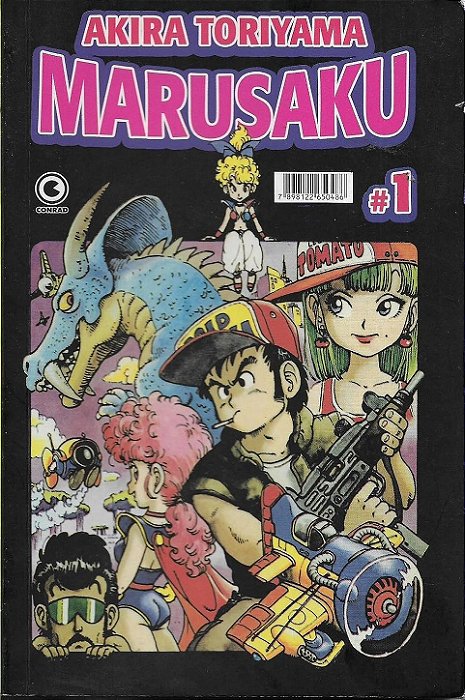 Mangá MARUSAKU Vol. 1 - Akira Toriyama (Em Português) + 1 Brinde