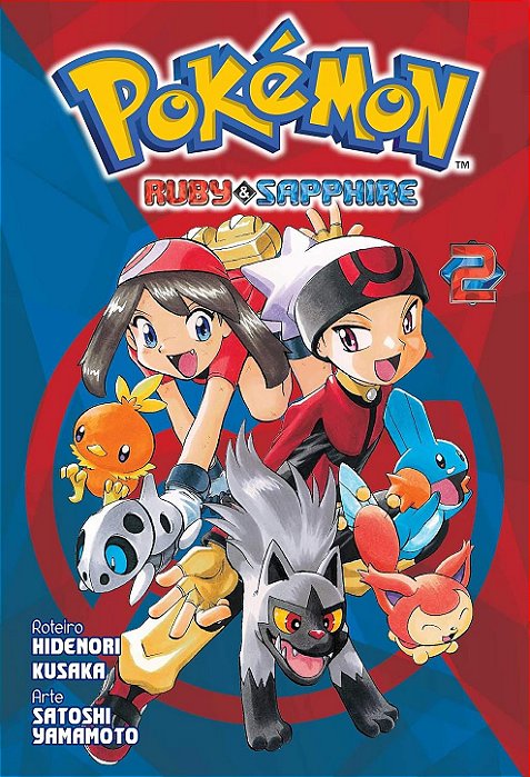 Mangá Pokémon Ruby & Sapphire Vol. 2 (Em Português) + 2 Brindes