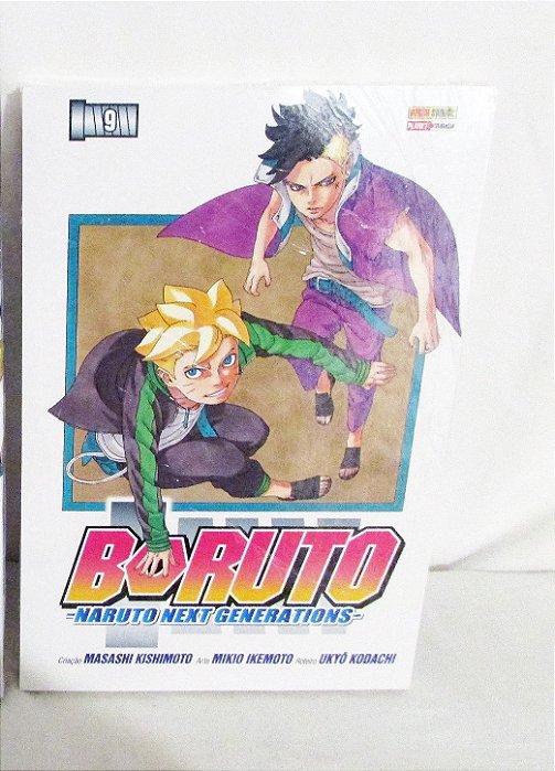 Mangá Boruto: Naruto Next Generations Vol. 9 (Em Português) + 2 Brindes
