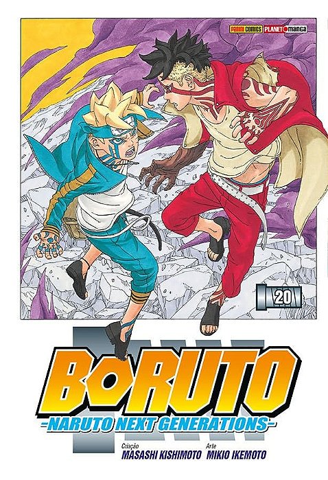 Mangá Boruto: Naruto Next Generations Vol.20 (Em Português) + 1 Brinde