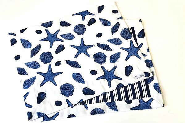 Jogo Americano Estrela do Mar Azul