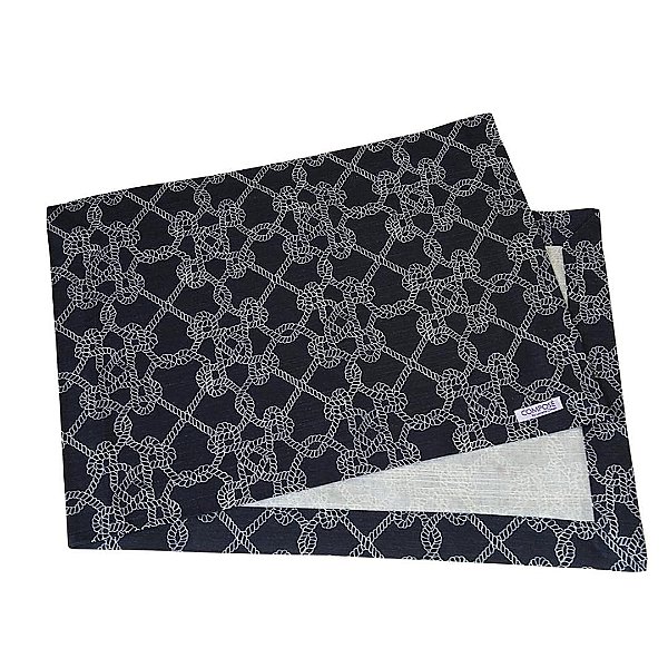 Jogo Americano Simples Corda Fundo Azul