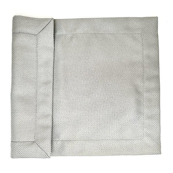 Jogo Americano Especial Cinza Prata Liso