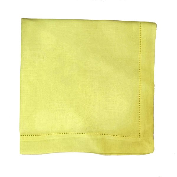 Guardanapo Cambraia Verde Claro Ponto Ajour 50x50