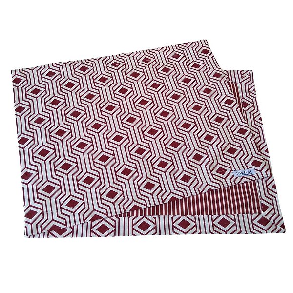 Jogo Americano Labirinto Vermelho