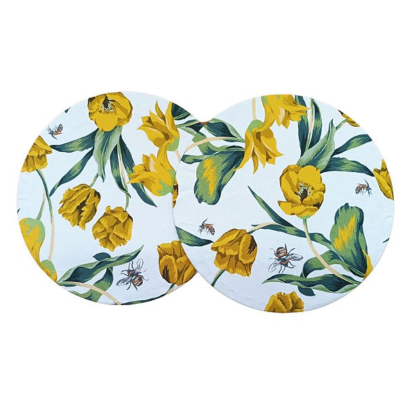 Capa Sousplat Abelha fundo Branco