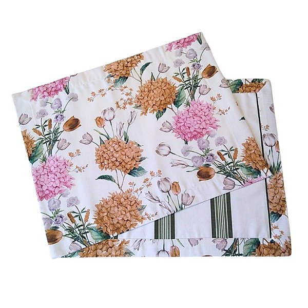 Jogo Americano Hortência Amarelo