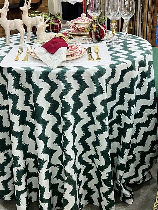 Toalha de Mesa Redonda