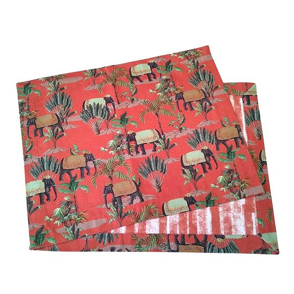 Jogo Americano Elefante Coral