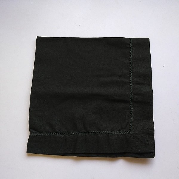 Guardanapo Linho Misto Verde Escuro 45x45