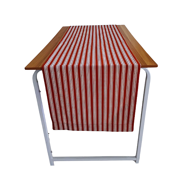 Passadeira Listra Vermelho Claro